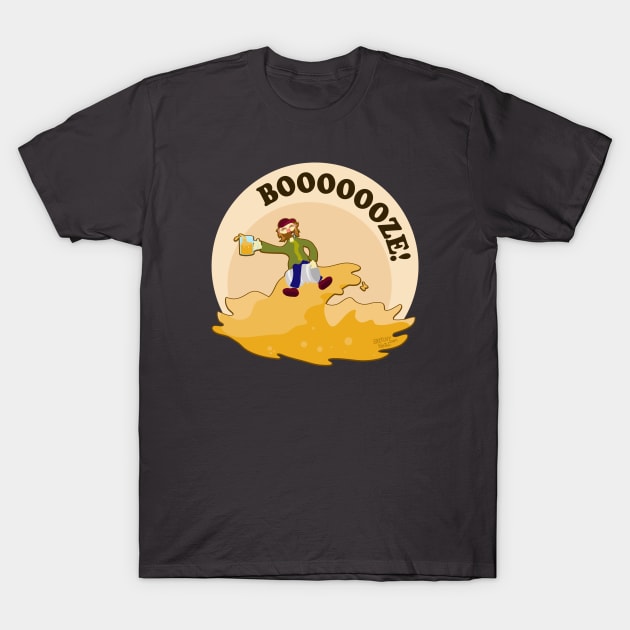 Booze T-Shirt by dinoneill